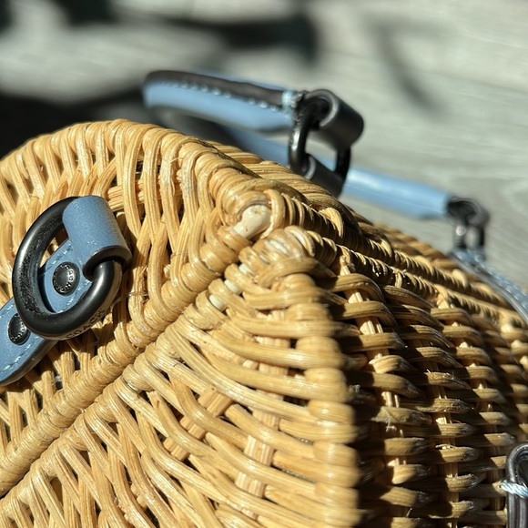 Coach Wicker Barrel Bag - Picture 7 of 16
